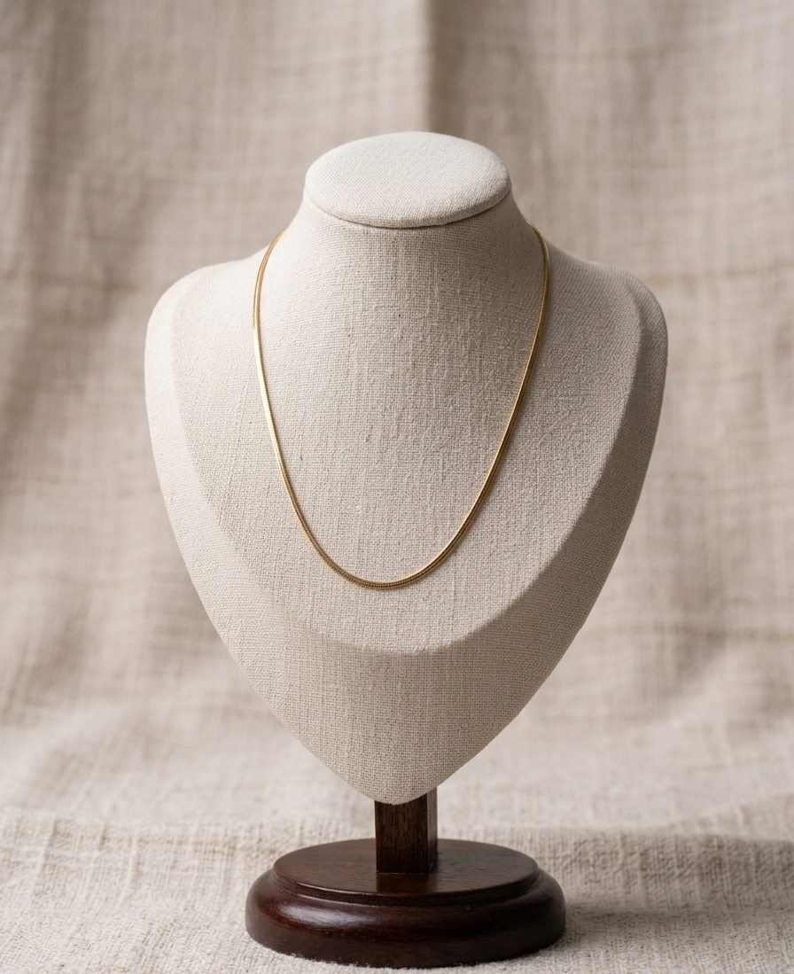 Yellow Gold Plated Snake Chain