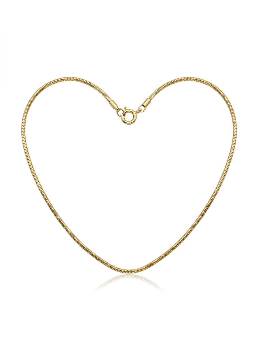 Yellow Gold Plated Snake Chain